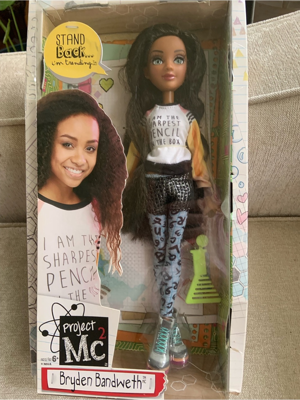 Project Mc2 Bryden Bandweth™ Doll - Black Hair with Teal and Silver Accents